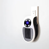 500W Ceramic Electric Mini Fan Heat Portable Plug Heat Low Energy Efficiency UK