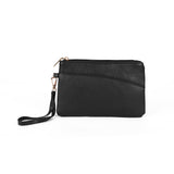 Women's PU Leather Handbag with Zipper Closure, Two Compartments, Personality Grab, Adjustable and Detachable Shoulder Strap - Includes Smaller Handbag for Essentials