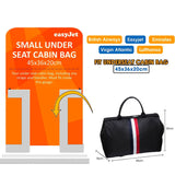 Carry Comforts easyJet FREE & Large Cabin Approved Cabin Under Seat Flight Holdall Bag