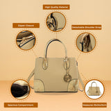 New Apricot Sequin Design Tote Bag with Handle - Women's Fashion Handbag