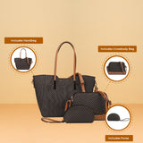 AFkomst High Quality Female Bags Set Fashion, Stylish and Chic Look, Adjustable Strap, Comfortable Handle, Quality Zipper
