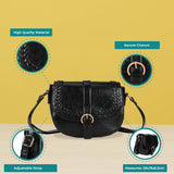 Crossbody Vintage Saddle Bag For Women, Stylish, Comfortable & Easy To Carry