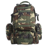 Hot Outlife 50L Outdoor Backpack Molle Military Tactical Backpack Rucksack Sports Bag Waterproof Camping Hiking Backpack Travel