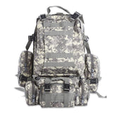 Hot Outlife 50L Outdoor Backpack Molle Military Tactical Backpack Rucksack Sports Bag Waterproof Camping Hiking Backpack Travel