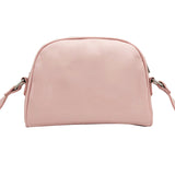 Solid Color Simple Cross-Body Bag, Made From High Quality PU, Pink