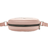 Solid Color Simple Cross-Body Bag, Made From High Quality PU, Pink