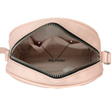 Solid Color Simple Cross-Body Bag, Made From High Quality PU, Pink