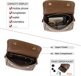 Crossbody Bags for Women, Multipocket Messenger Bag with Coin Purse, High Quality Leather