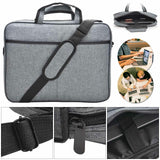 15.6 Inch Laptop PC Waterproof Shoulder Bag Carrying Soft Notebook Case Cover UK - Protective Sleeve for MacBook, Dell, HP, Lenovo, Acer and More