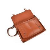 Versatile Handbag With Flap And Buckle Design, Made From High Quality PU, Suitable For Travel, Fits Ryanair, Solid Color, Brown