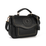 Women's Cross Body Bag by Carry Comforts - Stylish and Functional Bag with Adjustable Strap, Zipper Closure, Two Compartments, Inner Zip Pocket, and Front Pocket