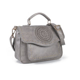 Women's Cross Body Bag by Carry Comforts - Stylish and Functional Bag with Adjustable Strap, Zipper Closure, Two Compartments, Inner Zip Pocket, and Front Pocket