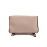 Backpack For Women, Simple & Solid Color, Stylish, Versatile & Made From High Quality PU, Apricot