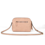 Fashionable PU Crossbody Bag with Adjustable Strap and Two compartments