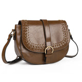 Crossbody Vintage Saddle Bag For Women, Stylish, Comfortable & Easy To Carry