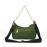Stylish PU Handbag with Personality Grab and Adjustable Strap
