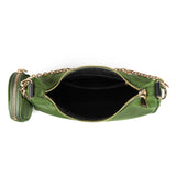 Stylish PU Handbag with Personality Grab and Adjustable Strap