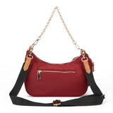 Stylish PU Handbag with Personality Grab and Adjustable Strap