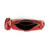 Stylish PU Handbag with Personality Grab and Adjustable Strap