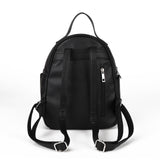 PU Leather Bag with Zipper Closure, Two Compartments, Personality Grab Design, and Adjustable/Detachable Shoulder Strap - Stylish and Functional Shoulder Bag for Work, School, and Everyday Use