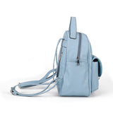 PU Leather Bag with Zipper Closure, Two Compartments, Personality Grab Design, and Adjustable/Detachable Shoulder Strap - Stylish and Functional Shoulder Bag for Work, School, and Everyday Use