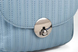 PU Leather Bag with Zipper Closure, Two Compartments, Personality Grab Design, and Adjustable/Detachable Shoulder Strap - Stylish and Functional Shoulder Bag for Work, School, and Everyday Use