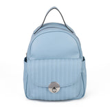 PU Leather Bag with Zipper Closure, Two Compartments, Personality Grab Design, and Adjustable/Detachable Shoulder Strap - Stylish and Functional Shoulder Bag for Work, School, and Everyday Use