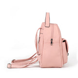 PU Leather Bag with Zipper Closure, Two Compartments, Personality Grab Design, and Adjustable/Detachable Shoulder Strap - Stylish and Functional Shoulder Bag for Work, School, and Everyday Use