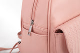 PU Leather Bag with Zipper Closure, Two Compartments, Personality Grab Design, and Adjustable/Detachable Shoulder Strap - Stylish and Functional Shoulder Bag for Work, School, and Everyday Use