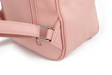 PU Leather Bag with Zipper Closure, Two Compartments, Personality Grab Design, and Adjustable/Detachable Shoulder Strap - Stylish and Functional Shoulder Bag for Work, School, and Everyday Use