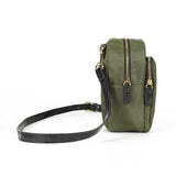 Stylish Green Nylon set of 2 Crossbody Bag with Two Compartments