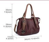 Versatile Cross-Body Bag, Handbag For Women, Solid Color, Simple, Spacious & Elegant