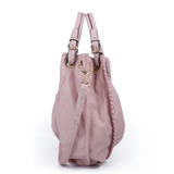Stylish Handbag with Big Compartments and Adjustable Strap, Quality PU Leather