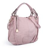 Stylish Handbag with Big Compartments and Adjustable Strap, Quality PU Leather