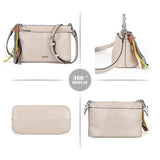 Solid Color Cross-Body Bag, Perfect For Daily Use, Stylish & Versatile