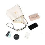 Ladies Handbag with Comfortable Straps, Water-Resistant PU Material, Superior Magnetic Closure, and Portable Design
