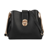 Ladies Handbag with Comfortable Straps, Water-Resistant PU Material, Superior Magnetic Closure, and Portable Design