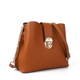 Ladies Handbag with Comfortable Straps, Water-Resistant PU Material, Superior Magnetic Closure, and Portable Design