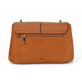 Brown Women's Cross Body Bag - Spacious and Stylish Bag with Spacious Compartments Back Pocket, Magnetic Closure & Many More Features- Perfect for Daily Use and Staying Organized On-The-Go