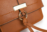Brown Women's Cross Body Bag - Spacious and Stylish Bag with Spacious Compartments Back Pocket, Magnetic Closure & Many More Features- Perfect for Daily Use and Staying Organized On-The-Go