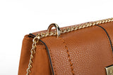 Brown Women's Cross Body Bag - Spacious and Stylish Bag with Spacious Compartments Back Pocket, Magnetic Closure & Many More Features- Perfect for Daily Use and Staying Organized On-The-Go