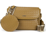 Crossbody Bags for Women, Multipocket Messenger Bag with Coin Purse, High Quality Leather