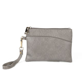 Women's PU Leather Handbag with Zipper Closure, Two Compartments, Personality Grab, Adjustable and Detachable Shoulder Strap - Includes Smaller Handbag for Essentials