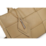 Stylish and Spacious PU Handbag with Two Large Compartments and Adjustable Strap - Available in Multiple Colors