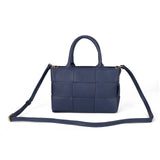 Stylish and Spacious PU Handbag with Two Large Compartments and Adjustable Strap - Available in Multiple Colors