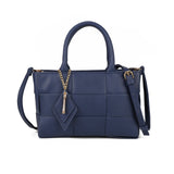 Stylish and Spacious PU Handbag with Two Large Compartments and Adjustable Strap - Available in Multiple Colors