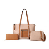 Set Of 3 Bag Set (Crossbody, Handbag & Satchel), High Quality Material, Stylish & Chic Look