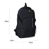 Blue Backpack - Durable EVA Material, Computer Interlayer, Spacious Front Pocket, Side Pockets, Adjustable Shoulder Strap, Top Loop - Perfect for Everyday Use and Carrying Essentials On-The-Go, 46x35x15cm