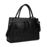 Stylish, Premium High Quality PU Handbag with One Big Compartment, Inner Small Compartment, Handle and Adjustable Shoulder Strap
