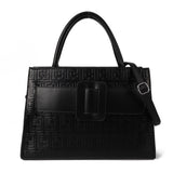 Stylish, Premium High Quality PU Handbag with One Big Compartment, Inner Small Compartment, Handle and Adjustable Shoulder Strap